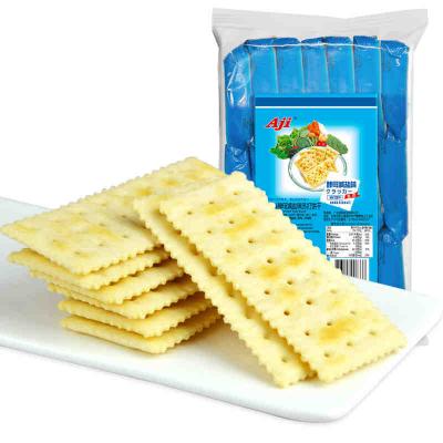 Aji酵母减盐味苏打饼干472.5g/袋早餐牛奶休闲零食